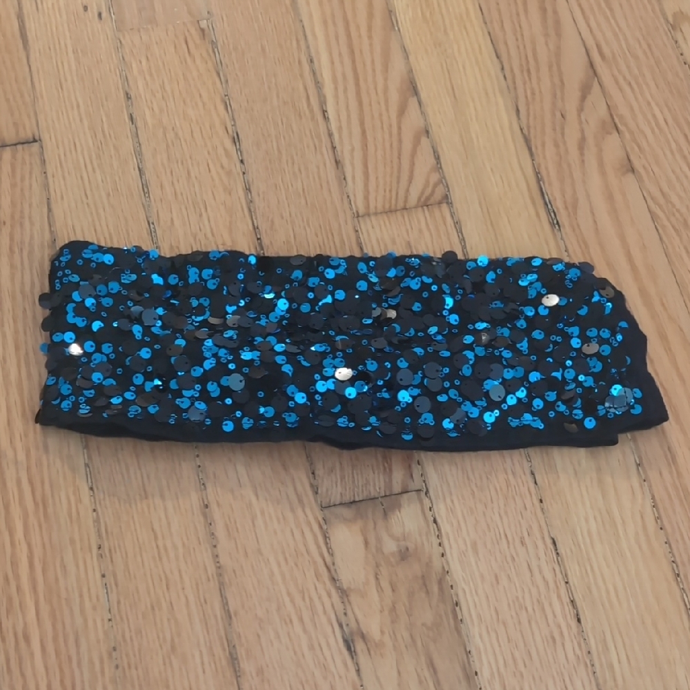 Deb‎ Black and Blue Sequin Bandeaux